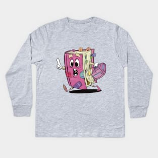 Don't forget your diary! Kids Long Sleeve T-Shirt